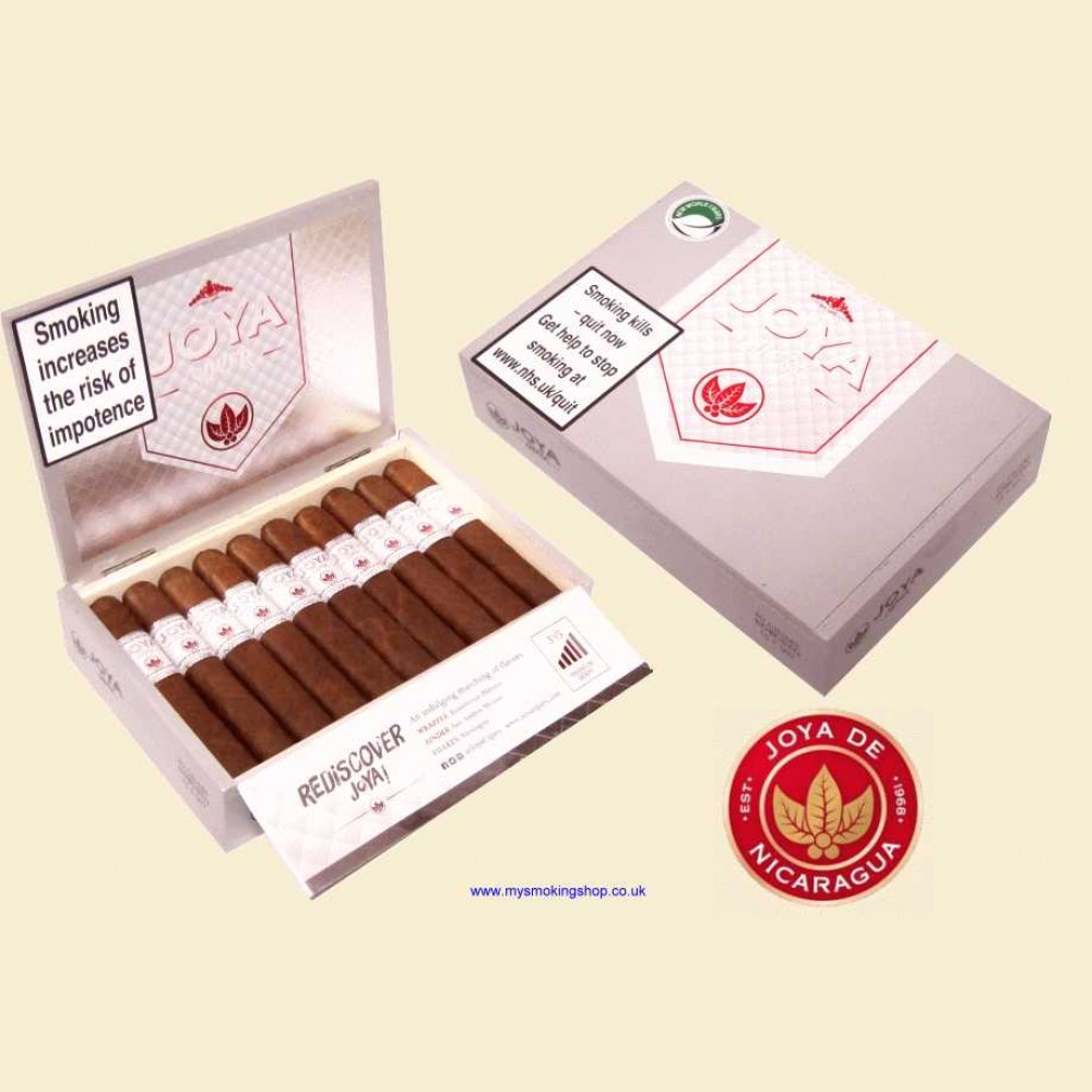 Joya De Nicaragua Joya Silver Robusto Box Of 20 Nicaraguan Cigars